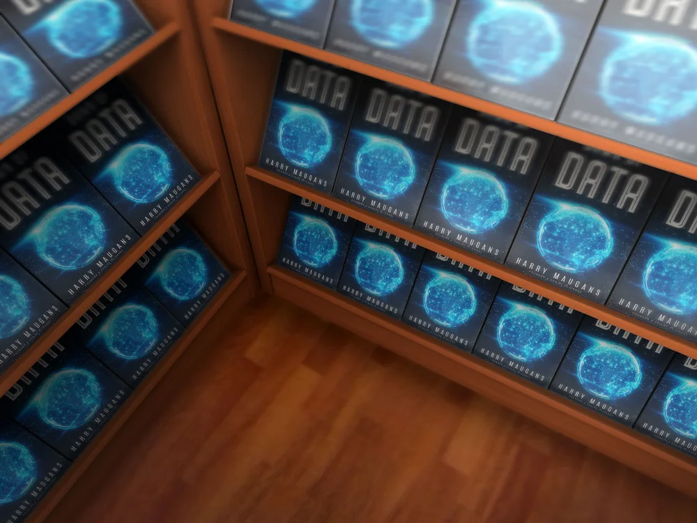 Dawn of Data held in one hand