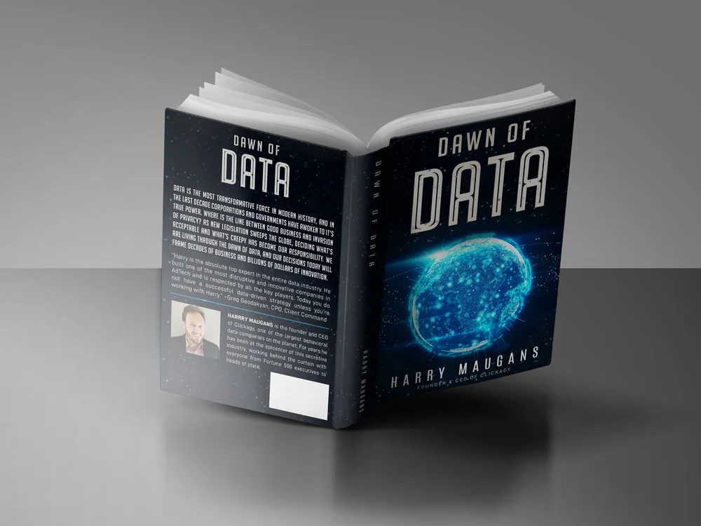 Dawn of Data, front and back cover